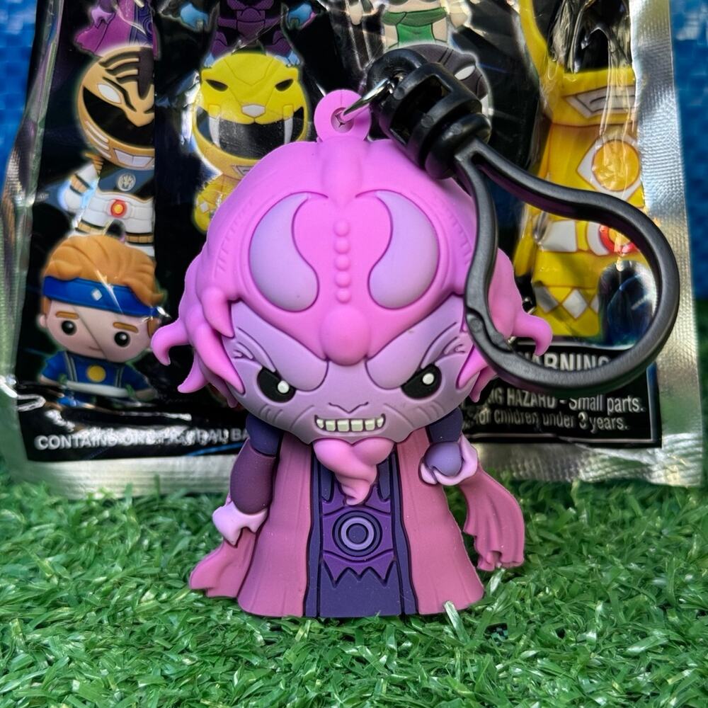 Power Rangers New Ivan Ooze Clip Blind Bag Series 2 Key Chain Monogram